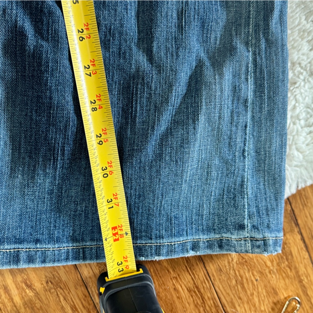 Vintage American Eagle AE 1977 boyfriend bootcut jeans size 14 - Picture 3 of 9